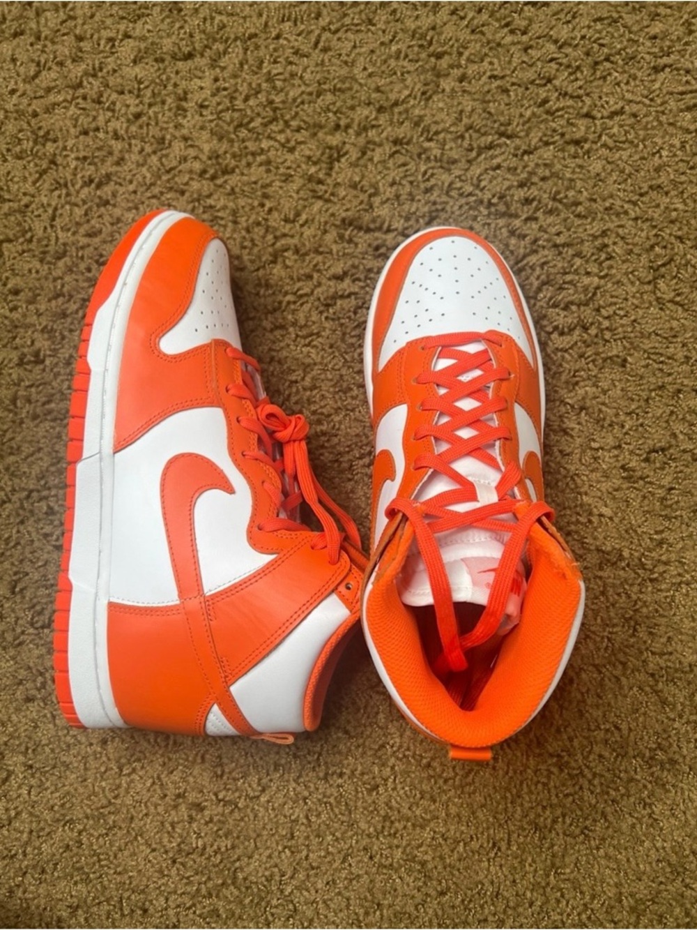 Nike Dunk Highs**Syracuse**8.5 Women**New